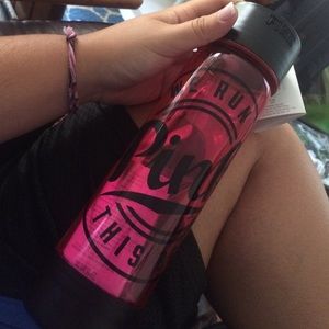 PINK Campus Water bottle and Sunglasses