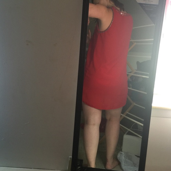 Red hand beaded mini - Picture 4 of 4