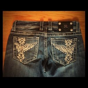 Miss Me Jeans Boot Cut Size W27/L33