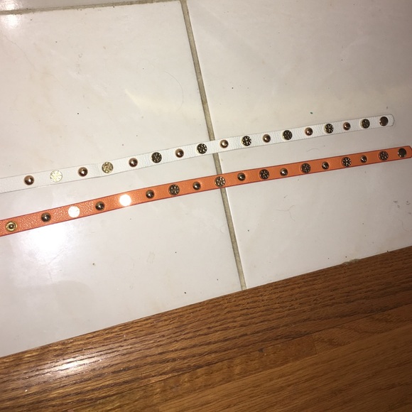 Brand new white and orange burch wrap bracelet - Picture 3 of 4