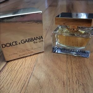 Dolce & Gabbana "the one" perfume
