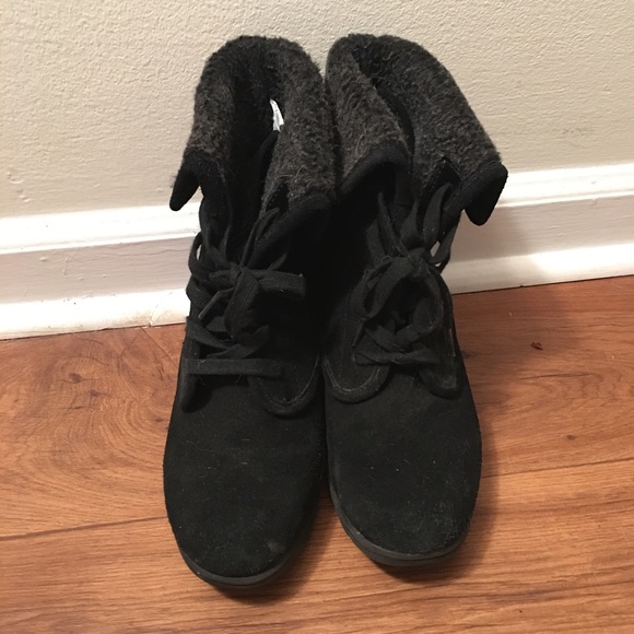 Wedge boots