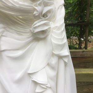 Chiffon Wedding Dress