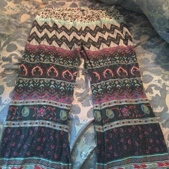 Printed pants