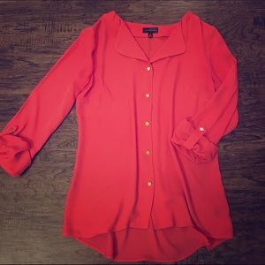 THE LIMITED XS pink salmon blouse✨💛💓