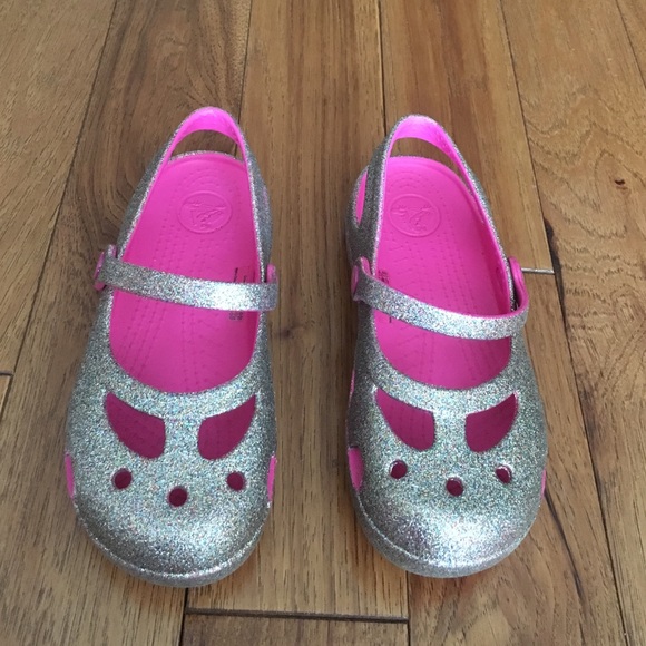 Crocs glitter Mary Jane