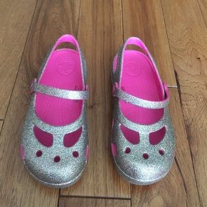 Crocs glitter Mary Jane