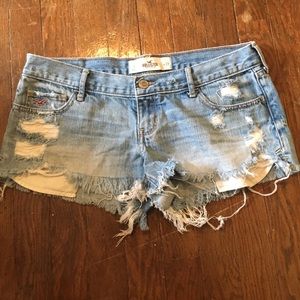 Hollister denim shorts