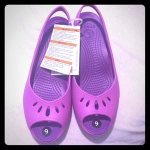 Wedge crocs
