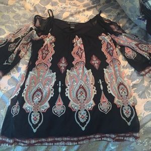 Three quarter sleeve blouse