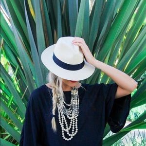 J. Crew Panama Hat (size M-L)