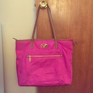 Michael Kors hot pink shoulder bag