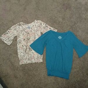 Mudd Brand Flare Sleeve Tops