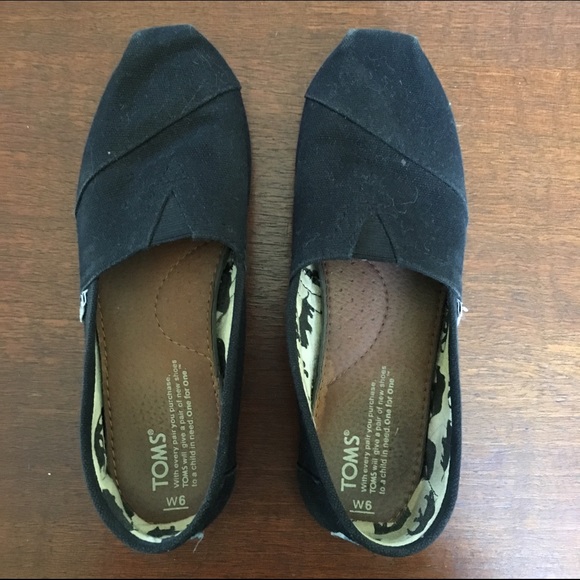 Black Toms Shoes