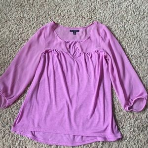 Purple blouse