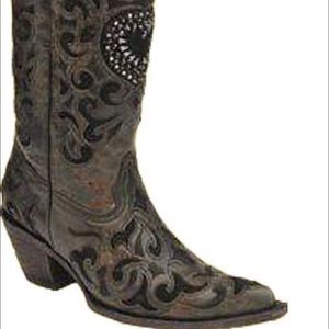Women's Corral Black & Brown Boots