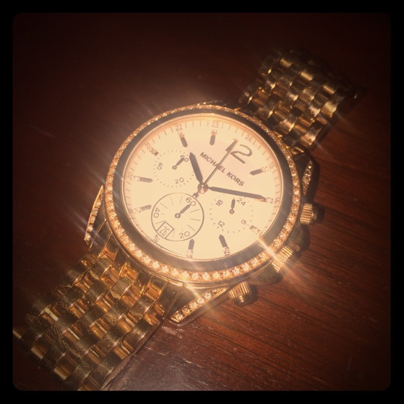 Michael Kors Pressley Rose Gold Watch -MK5836