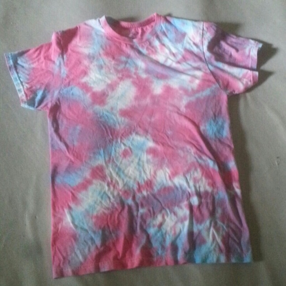 Tie dyed