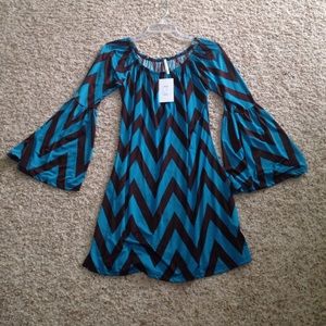 Chevron dress. Never worn