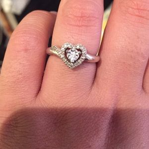 Heart Diamond Ring