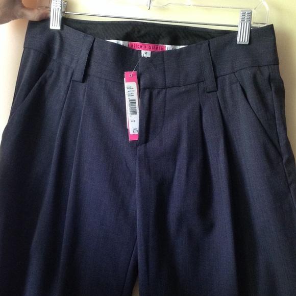 Alice & Olivia Wide-Leg Trousers Size 2