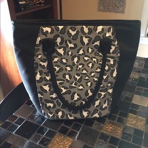 Fit & Fresh Leopard Lakefield Lunch Tote