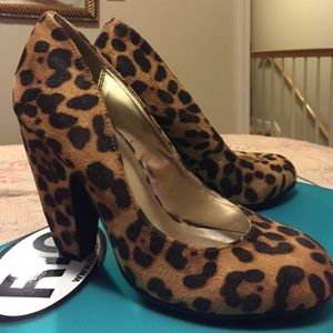 Leopard Print Heels