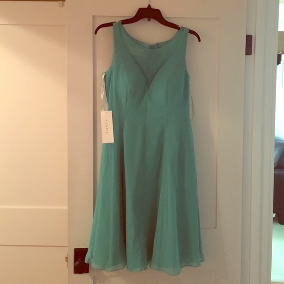 Azazie NWT Kaya in Spa 36b 30.5w 40.5h