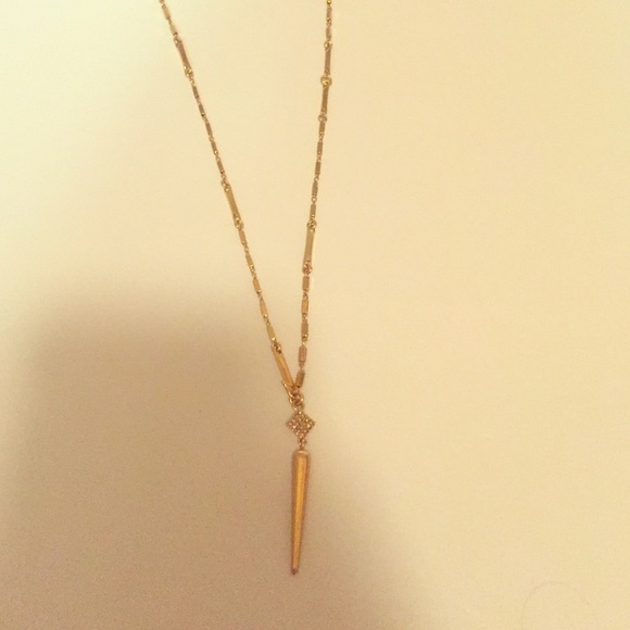 Stella and Dot gold necklace
