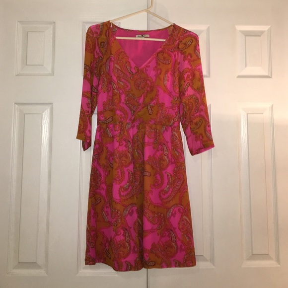 Madewell, size 0, 3/4 length dress