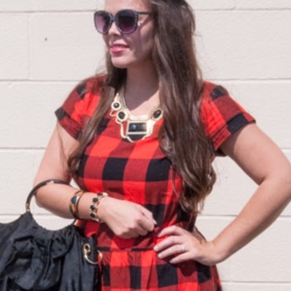 Plaid dress