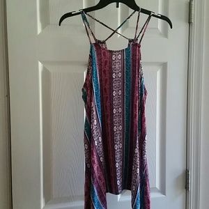 Multi color tank top
