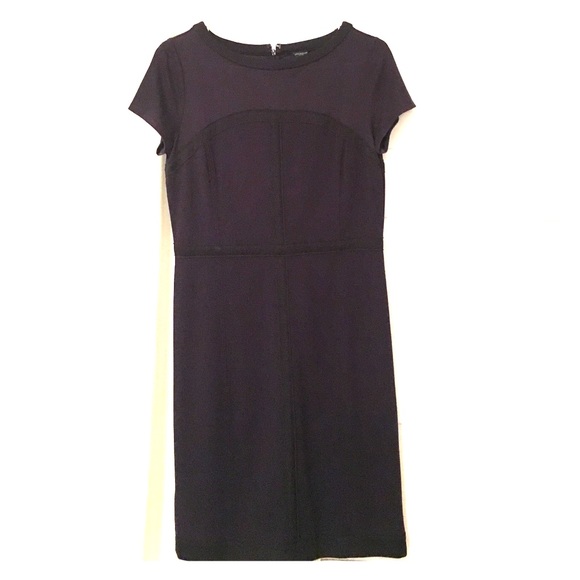 Navy blue sheath