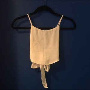 Brandy Melville berit top in ivory