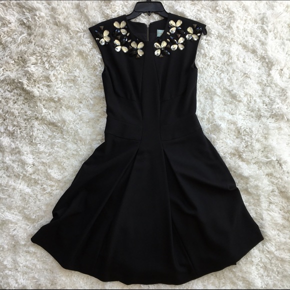 *NWT* Tracy Reese Fit & Flare with Jewel Neckline