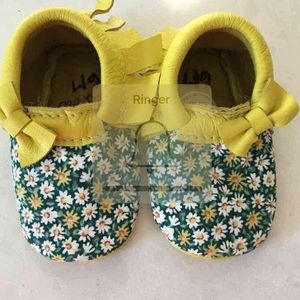 JaxHoo baby Mocs all leather