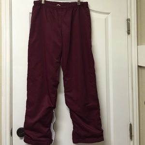 Thermal lined athletic pants