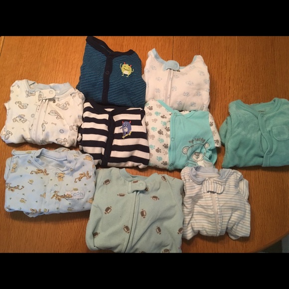 Boys 0-3 & 3 months sleepers