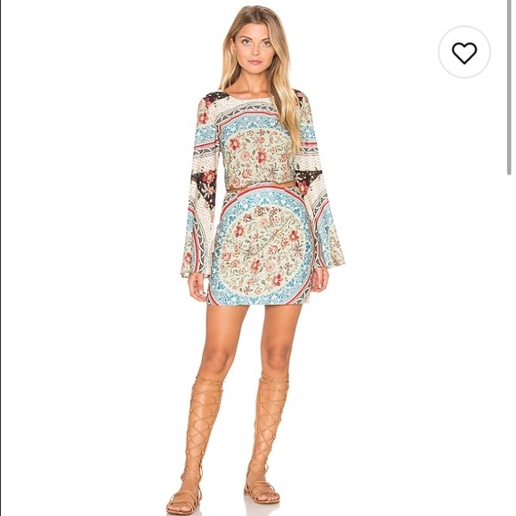 FARM imperial dress from revolve- worn once!