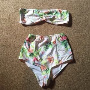 AA bikini and high waisted bottoms