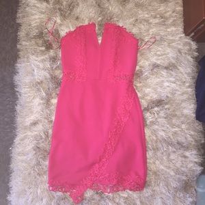 Hot Coral Dress
