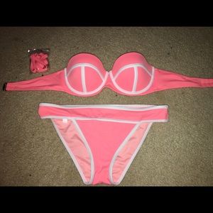 NWOT • VS neon nectar bathing suit