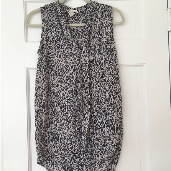 Printed H&M Tank Top Blouse