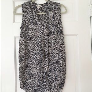 Printed H&M Tank Top Blouse