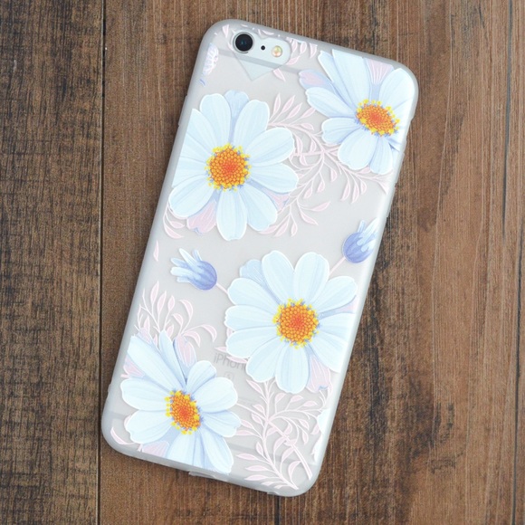 Floral TPU case for iPhone 6 & 6 plus - Picture 1 of 4