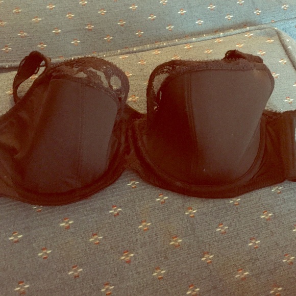 Lane Bryant black lace bra