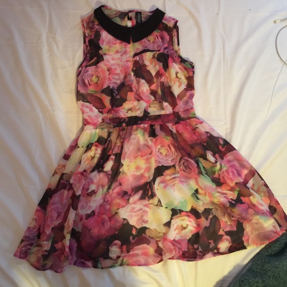 Watercolor dress