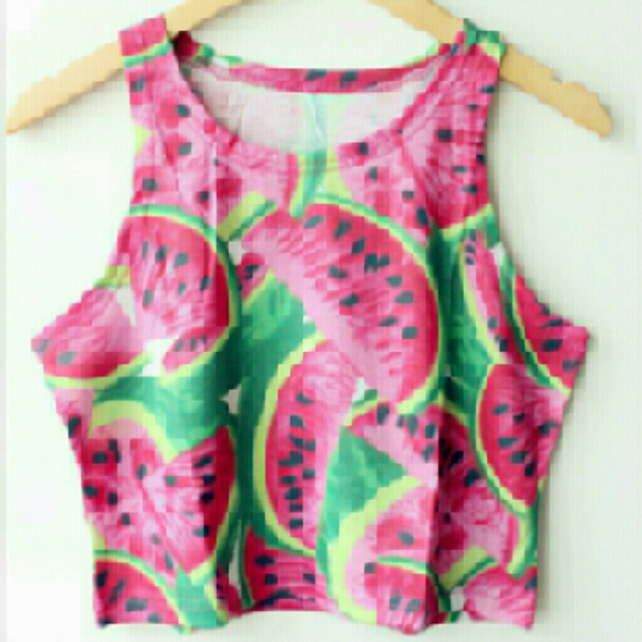 Watermelon crop top - Picture 1 of 3