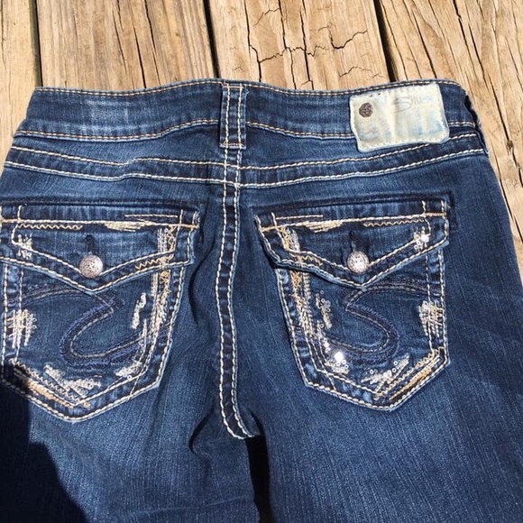 Women's Silver Jeans - Picture 2 of 2