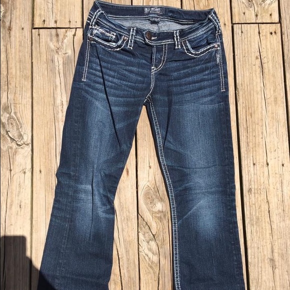 Women's Silver Jeans - Picture 1 of 2